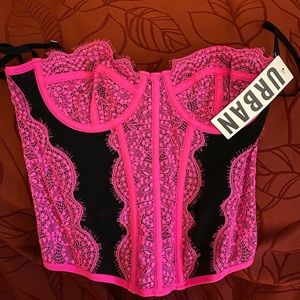 Out From Under Urban Outfitters Corset Top